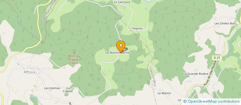 localisation de l'entreprise OECO ENVIRONNEMENT à VALSONNE