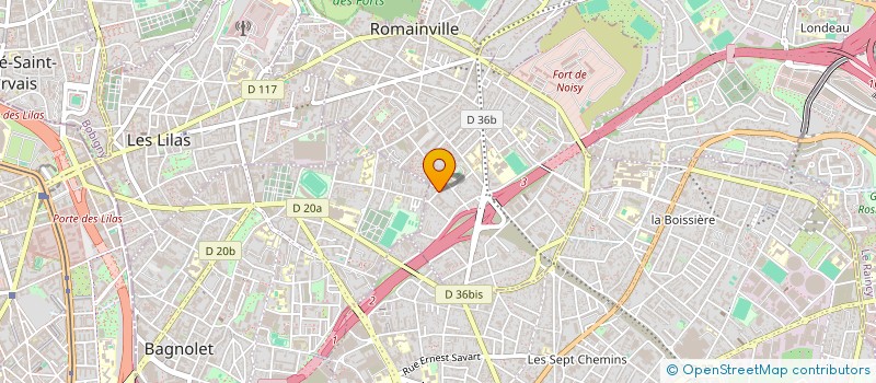 localisation de l'entreprise OEDIV à ROMAINVILLE