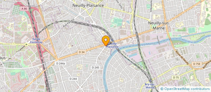 localisation de l'entreprise OEDS à LE PERREUX-SUR-MARNE