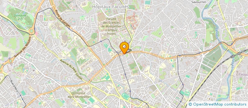 localisation de l'entreprise OEE à MONTPELLIER