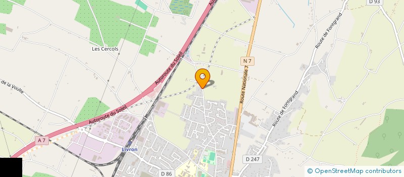 localisation de l'entreprise OEIL DE LOTUS  LIVRON-SUR-DROME