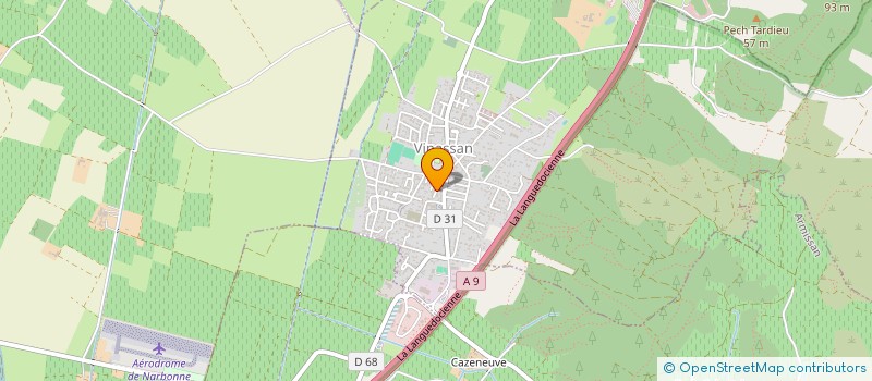 localisation de l'entreprise OEIL DOUX PRODUCTION  VINASSAN