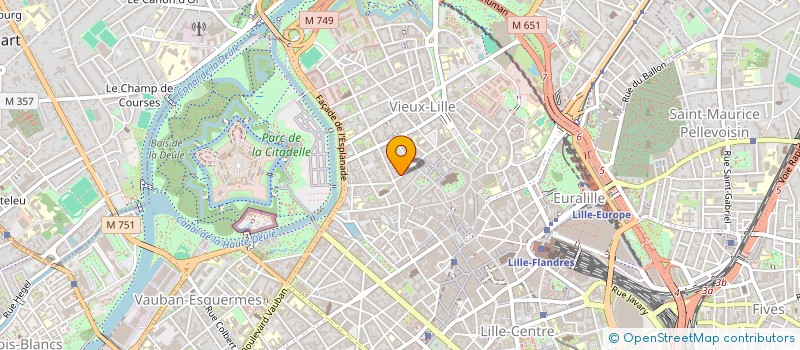 localisation de l'entreprise OEIL POUR OEIL CREATIONS  LILLE