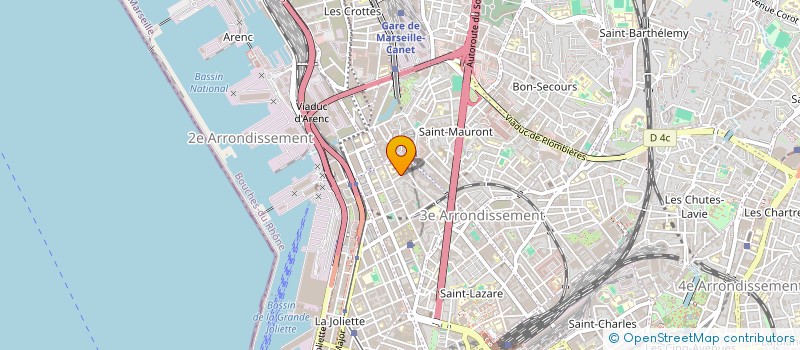 localisation de l'entreprise OEKA à MARSEILLE