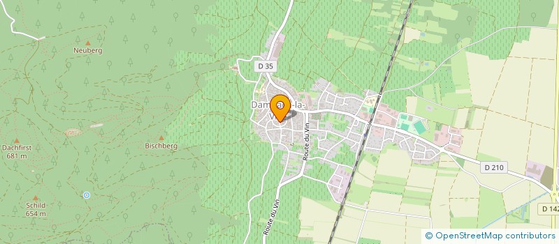 localisation de l'entreprise OELIO  DAMBACH-LA-VILLE