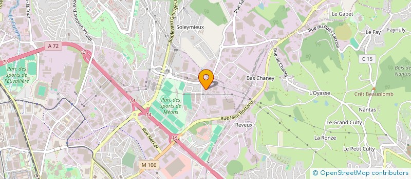 localisation de l'entreprise OELIS  SAINT-ETIENNE