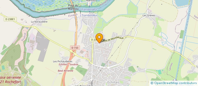 localisation de l'entreprise OELPC  ECHILLAIS