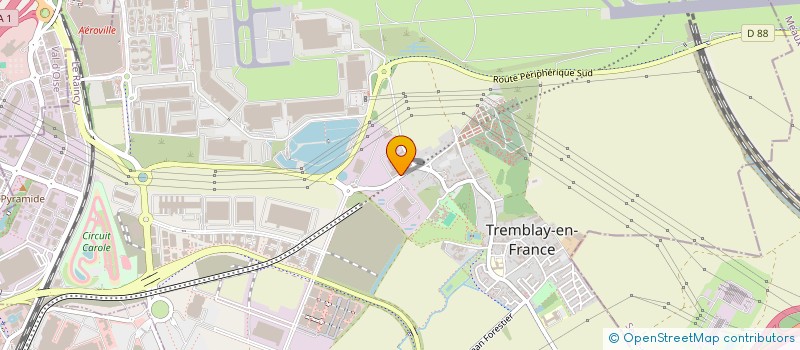 localisation de l'entreprise OEMSERVICES SAS à TREMBLAY-EN-FRANCE
