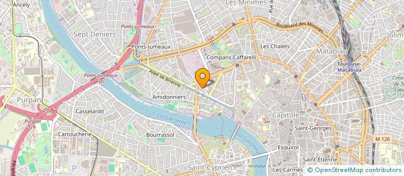 localisation de l'entreprise OEMTA TOULOUSE  TOULOUSE