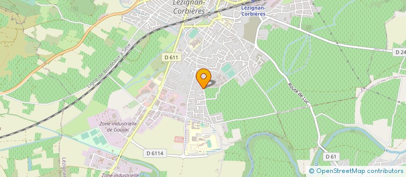 localisation de l'entreprise OENO LOGIQUE à LEZIGNAN-CORBIERES