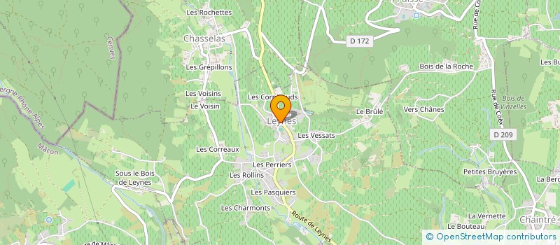 localisation de l'entreprise OENO-SERVICE SARL à LEYNES