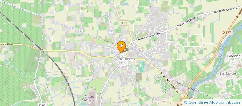 localisation de l'entreprise OENO SERVICES à LAGARDE-PAREOL