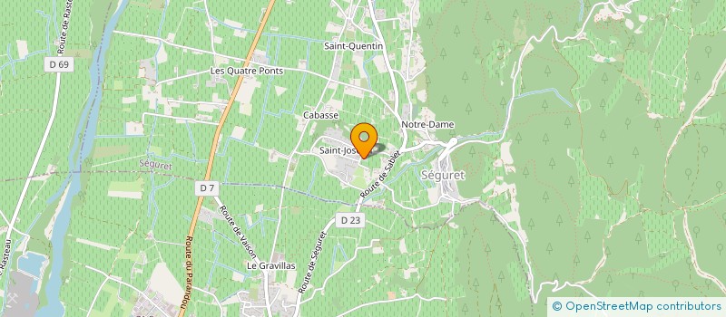 localisation de l'entreprise OENO TERRA CONSEIL à CAVAILLON