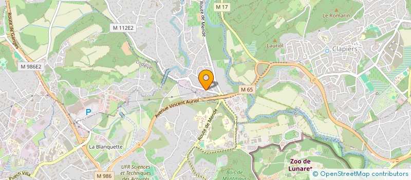 localisation de l'entreprise OENOBRANDS SAS à MONTFERRIER-SUR-LEZ