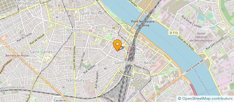 localisation de l'entreprise OENOCAR à BORDEAUX