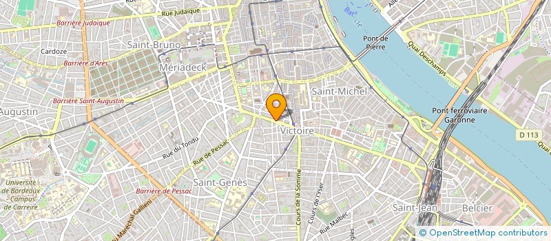 localisation de l'entreprise OENOCOM  BORDEAUX