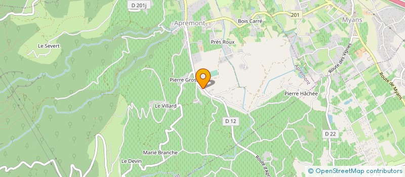 localisation de l'entreprise OENOCONSEIL  APREMONT