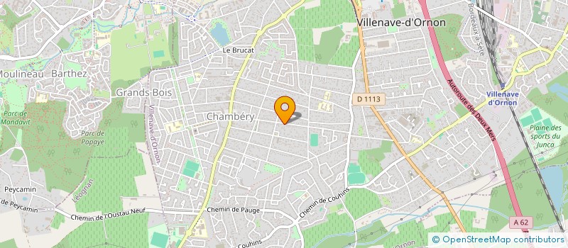 localisation de l'entreprise OENOLOGIE BY MLM à VILLENAVE-D'ORNON