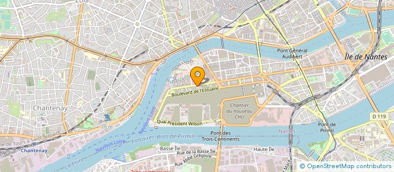 localisation de l'entreprise OENOPH'ILE  NANTES