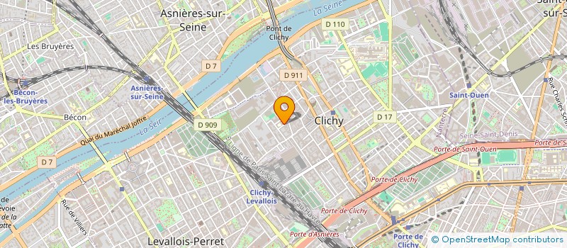 localisation de l'entreprise OENOPHIL CPTC à CLICHY