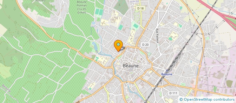 localisation de l'entreprise OENOPHILIA à BEAUNE