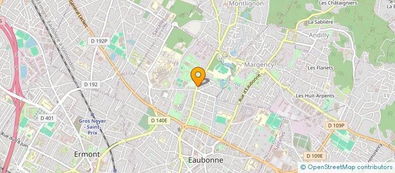 localisation de l'entreprise OENOPHYTA à EAUBONNE