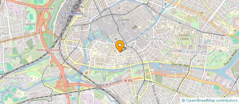 localisation de l'entreprise OENOPO à STRASBOURG