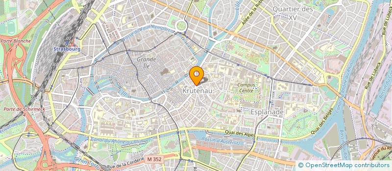 localisation de l'entreprise OENOSPHERE à STRASBOURG