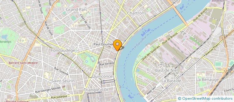localisation de l'entreprise OENOTECH BORDEAUX à BORDEAUX
