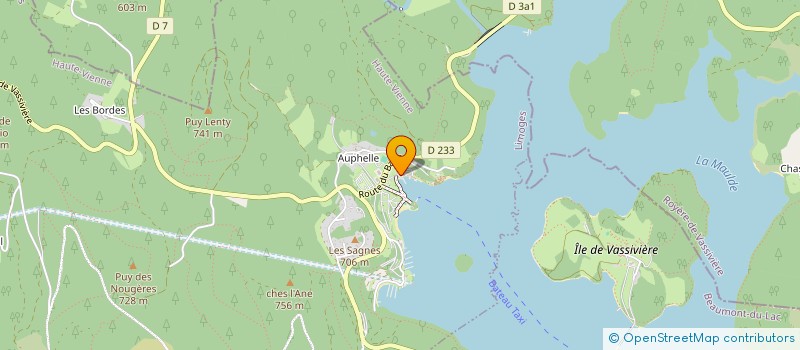 localisation de l'entreprise OEREKA  PEYRAT-LE-CHATEAU