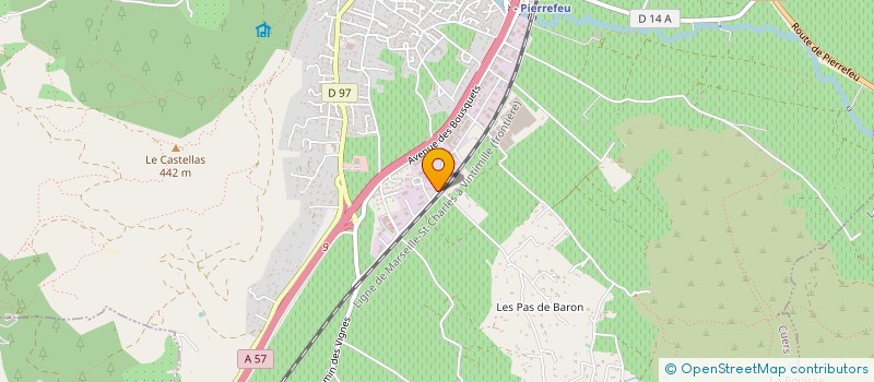 localisation de l'entreprise OERIS à CUERS