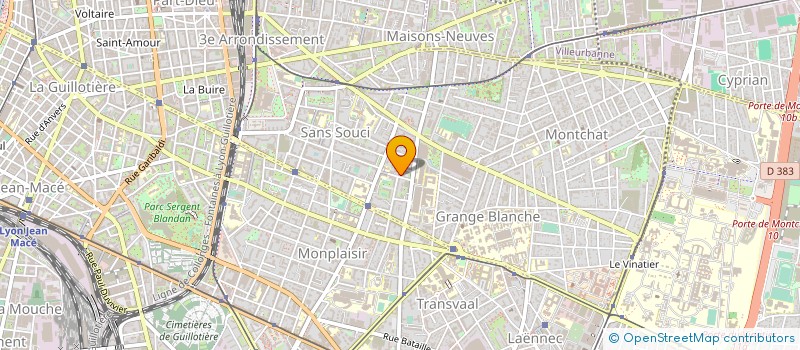 localisation de l'entreprise OERNARD FURNON DENTAL ENGENEERING à LYON