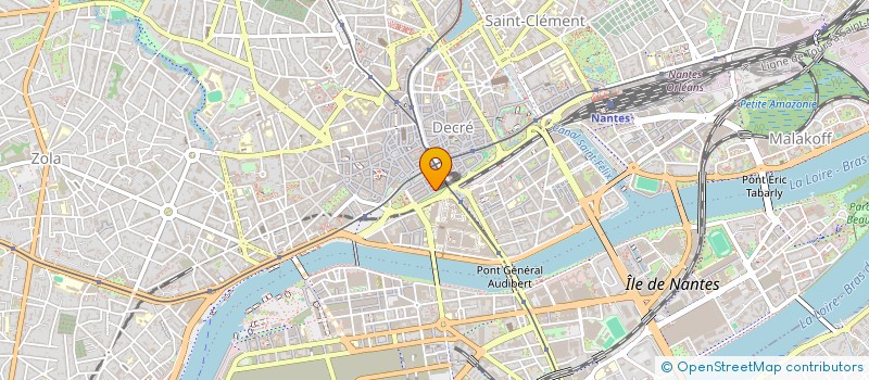localisation de l'entreprise OESTE à NANTES