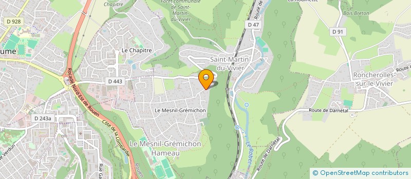 localisation de l'entreprise OETAM  SAINT-MARTIN-DU-VIVIER