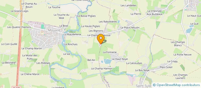 localisation de l'entreprise OETOPIA  MOUAZE