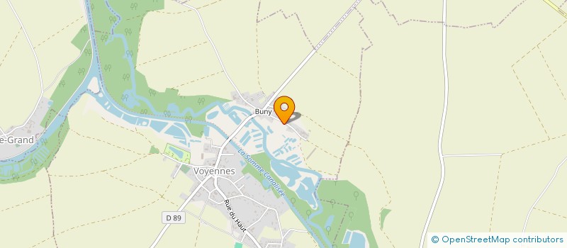 localisation de l'entreprise OEUF DE BUNY à VOYENNES