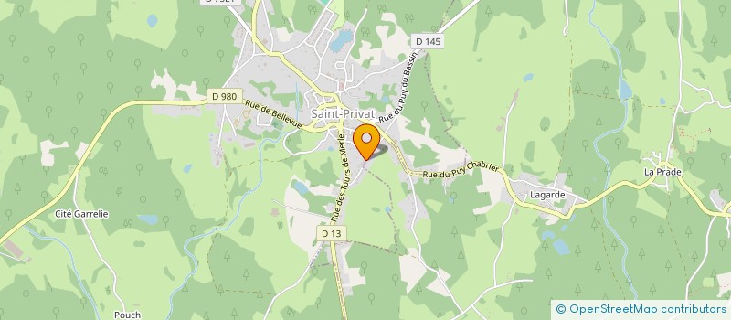 localisation de l'entreprise OEUNOPHILIA à SAINT-PRIVAT