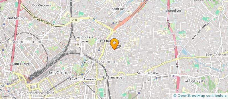 localisation de l'entreprise OEUVR ANTITUBERCULEUSE ASSOC à MARSEILLE