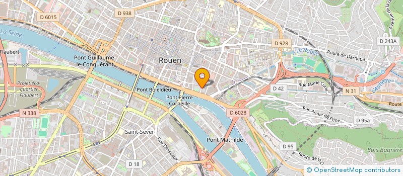 localisation de l'entreprise OEUVRE COLONIE VACANCES ECOLE PUBLIQUES  ROUEN