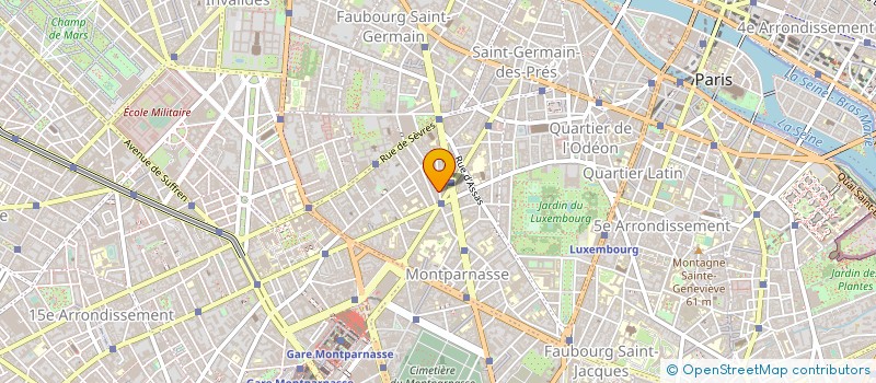 localisation de l'entreprise OEUVRE D'ORIENT  PARIS