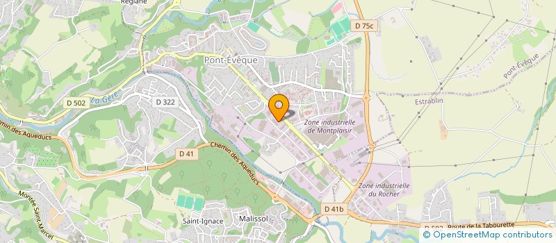 localisation de l'entreprise OEUVRE DE SAINT JOSEPH à PONT-EVEQUE