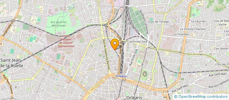 localisation de l'entreprise OEUVRE DE SOUTIEN AUX EGLISES DE FRANCE ET AUX PRETRES à ORLEANS