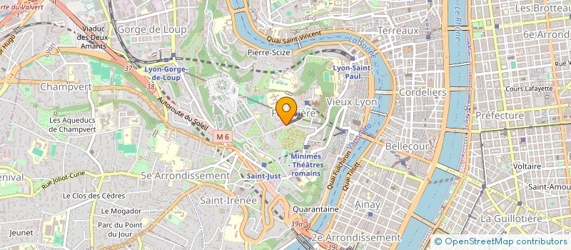localisation de l'entreprise OEUVRE DES DAMES DU CALVAIRE à LYON