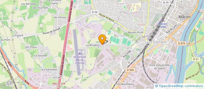 localisation de l'entreprise OEUVRE DES ORPHELINS DE GUERRE DE SAONE ET LOIRE à MACON