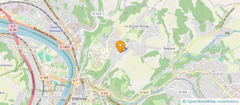 localisation de l'entreprise OEUVRE DU BON PASTEUR à VIENNE