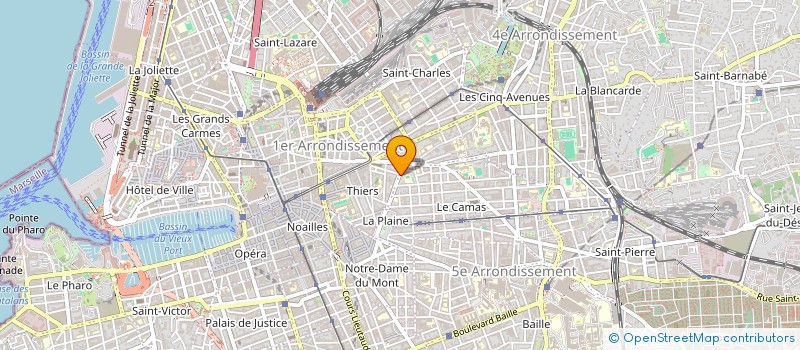 localisation de l'entreprise OEUVRE JEUNESSE J J ALLEMAND à MARSEILLE