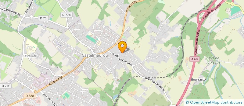 localisation de l'entreprise OEUVRE MISSIONNAIRE FILADELPHIA  CASTELMAUROU