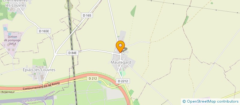 localisation de l'entreprise OEUVRE MUNICIPALE DES SPORTS ET LOISIRS à MAUREGARD