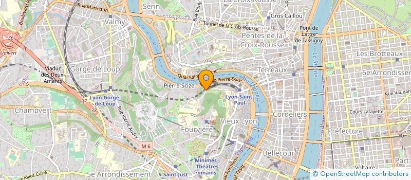 localisation de l'entreprise OEUVRE NOTRE DAME MISSIONS à LYON
