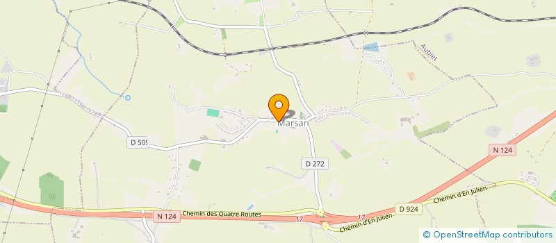 localisation de l'entreprise OEUVRECO à MARSAN